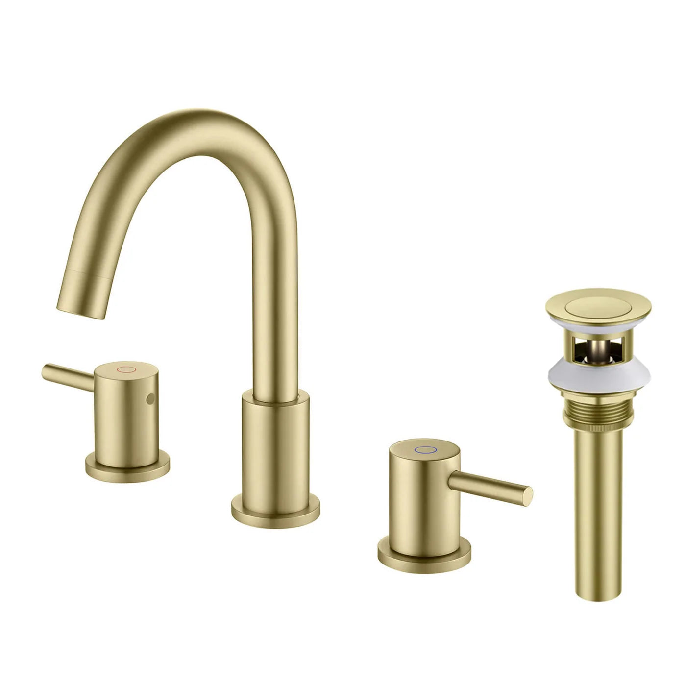 Blossom Widespread Sink Faucet - Brushed Gold CBF1016BG