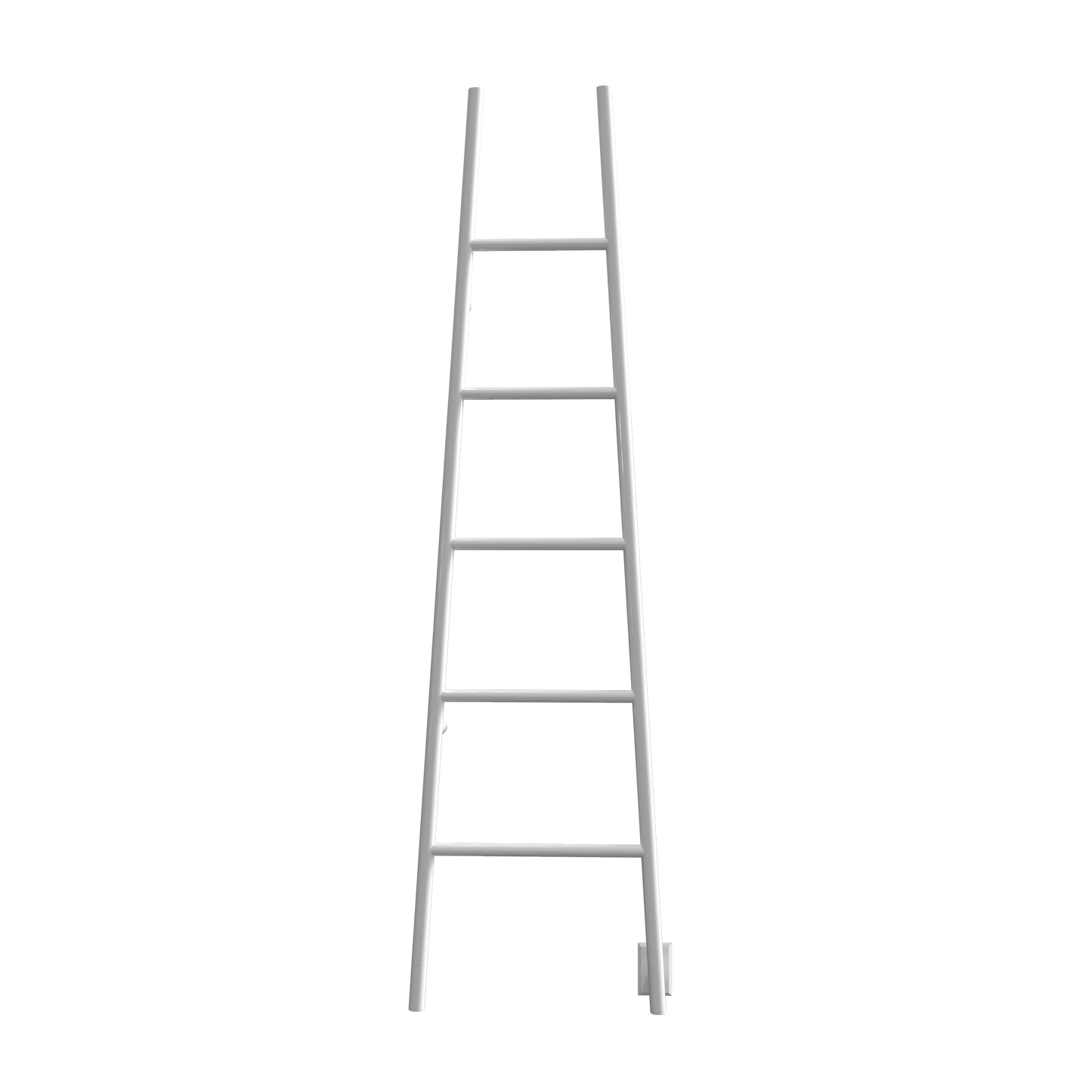 Amba ASW Amba Jeeves Model A Ladder 5 Bar Hardwired Drying Rack in White - ASW