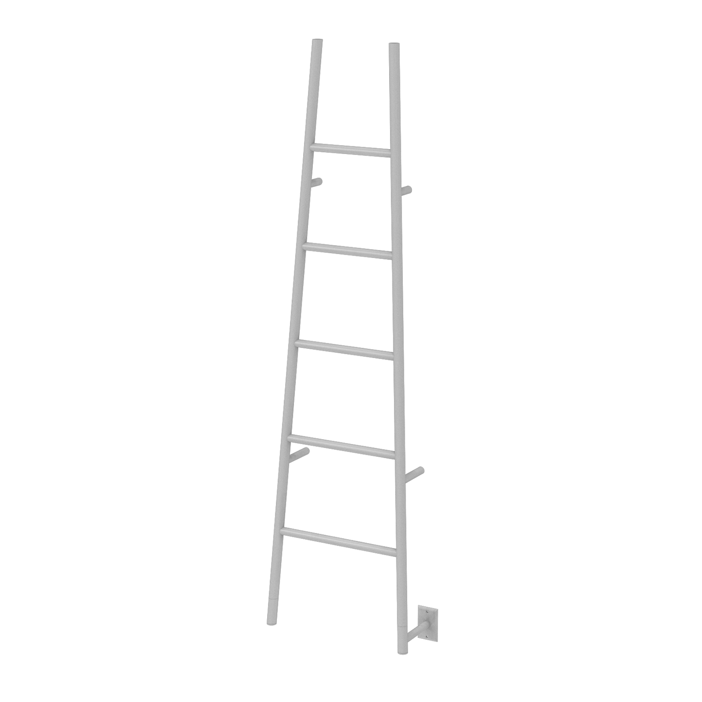 Amba ASW Amba Jeeves Model A Ladder 5 Bar Hardwired Drying Rack in White - ASW