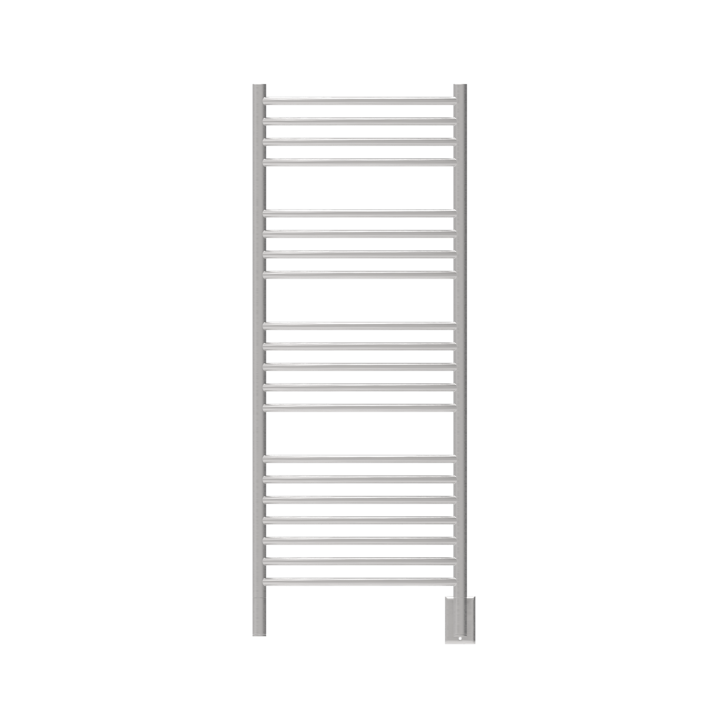 Amba DCB Amba Jeeves Model D Curved 20 Bar Hardwired Towel Warmer in Brushed - DCB