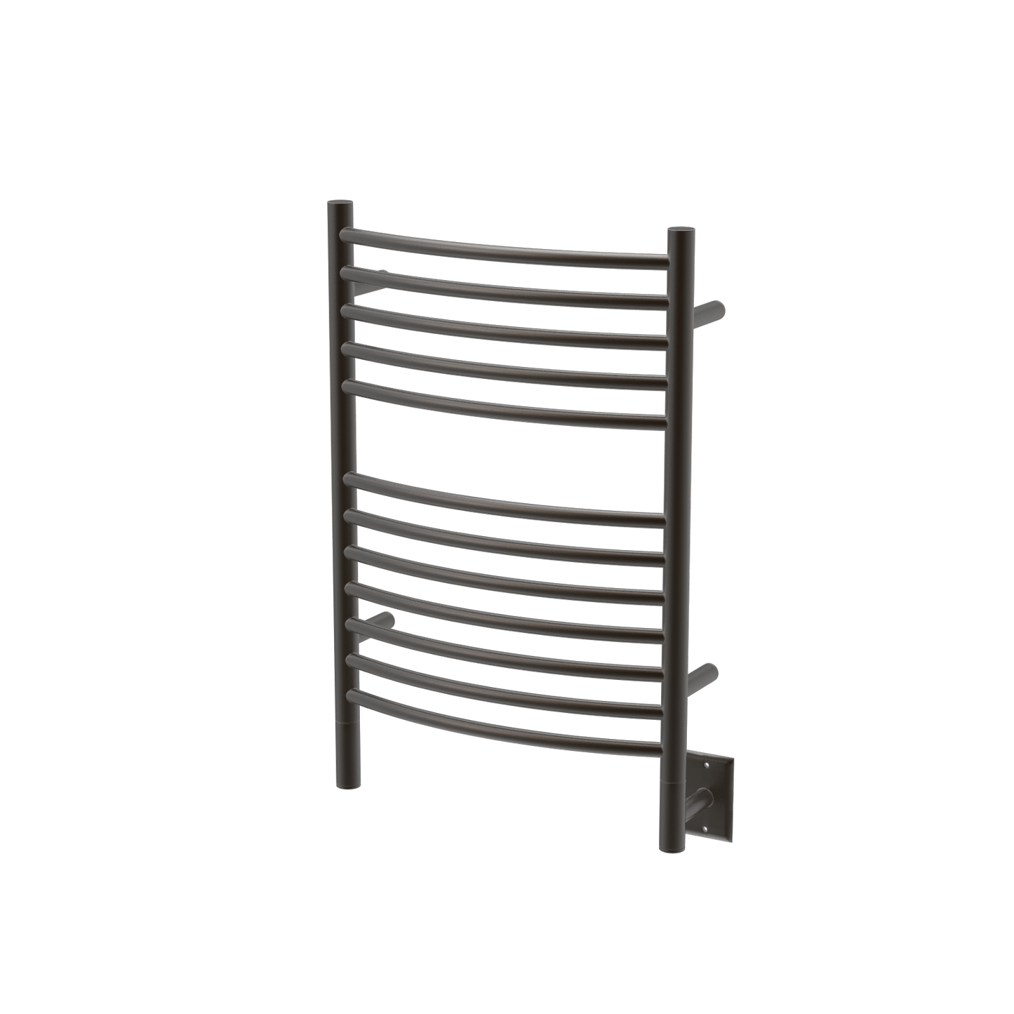 Amba ECO Amba Jeeves Model E Curved 12 Bar Hardwired Towel Warmer in Oil Rubbed Bronze - ECO
