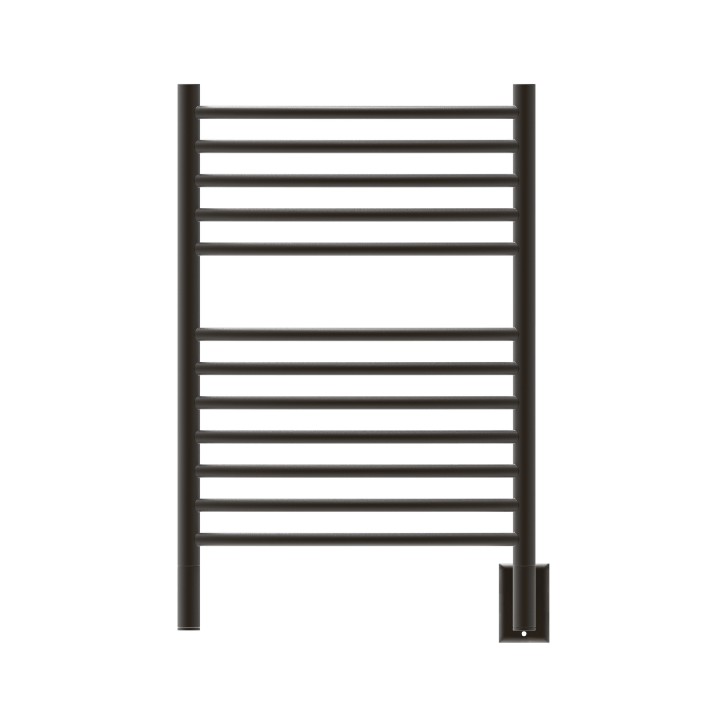 Amba ECO Amba Jeeves Model E Curved 12 Bar Hardwired Towel Warmer in Oil Rubbed Bronze - ECO