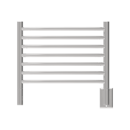 Amba HCP Amba Jeeves Model H Curved 7 Bar Hardwired Towel Warmer in Polished - HCP