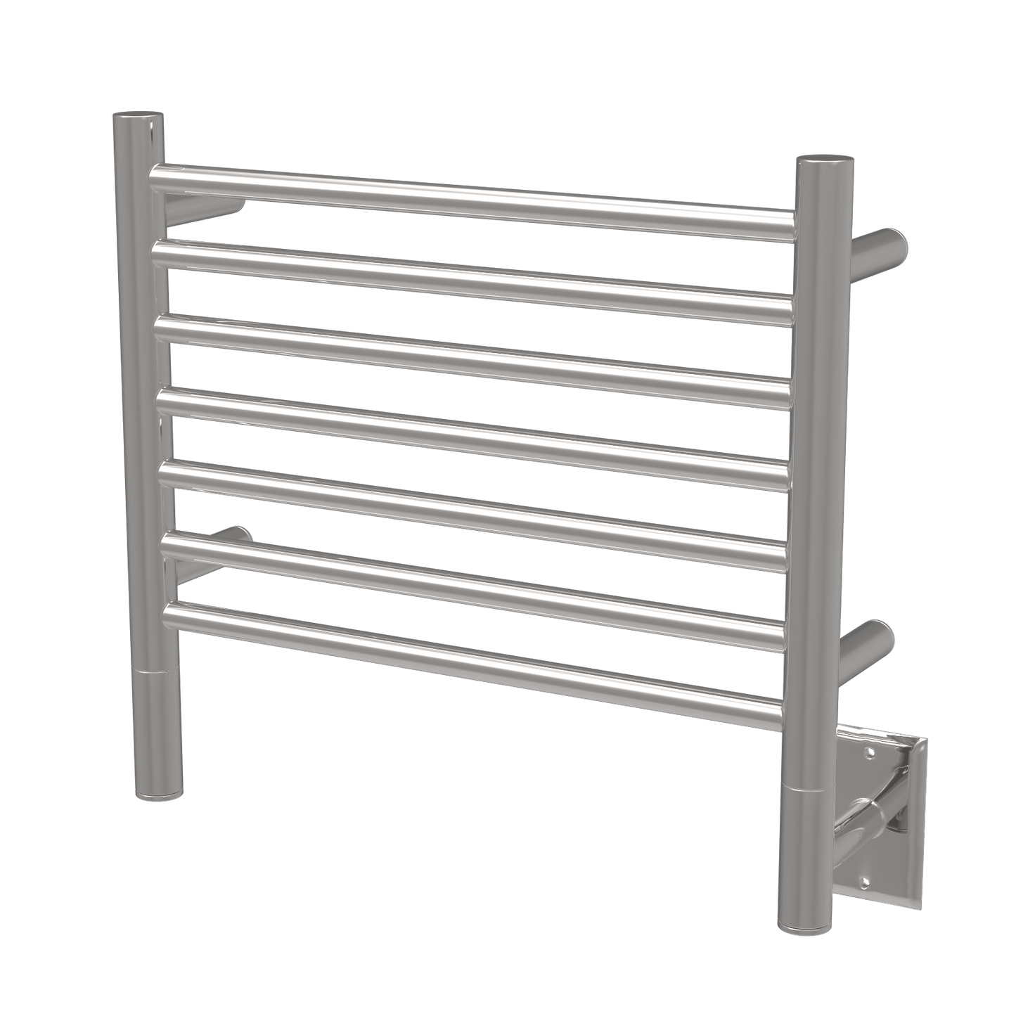 Amba HSP Amba Jeeves Model H Straight 7 Bar Hardwired Towel Warmer in Polished - HSP