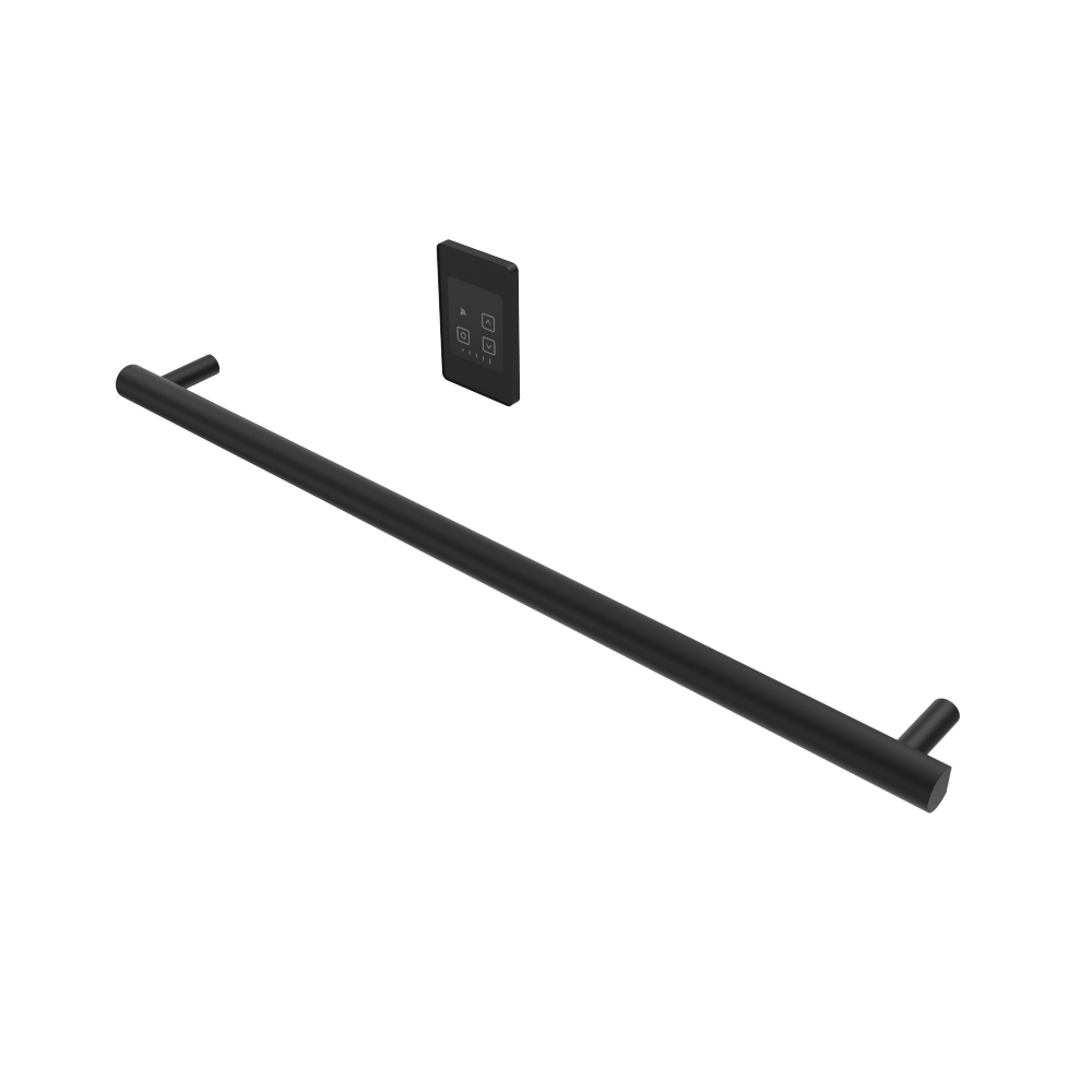 Amba i40RO.MB Amba Modello i Round 40" Hardwired Single Bar in Matte Black - i40RO.MB