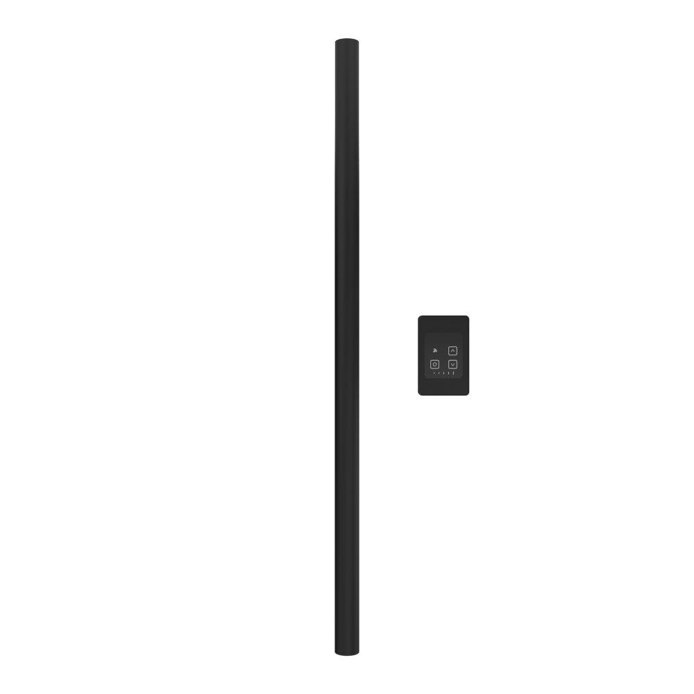 Amba i40RO.MB Amba Modello i Round 40" Hardwired Single Bar in Matte Black - i40RO.MB
