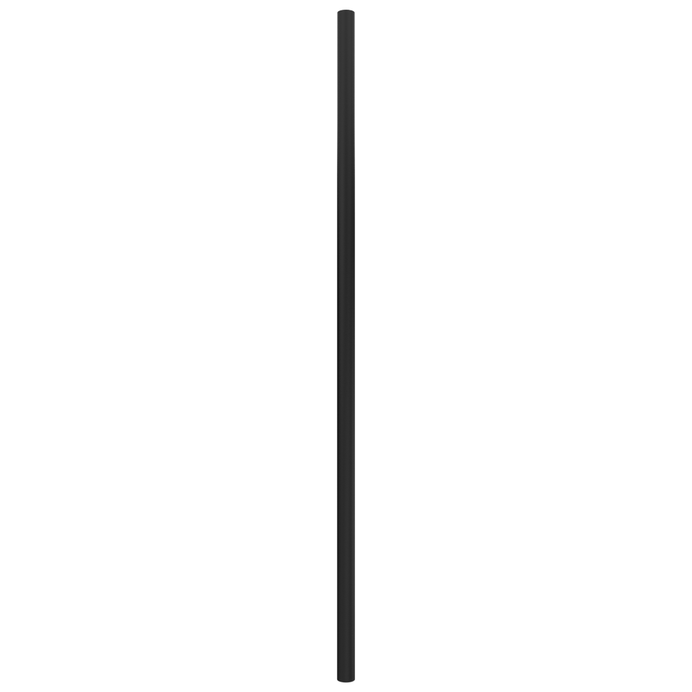 Amba i59RO.MB Amba Modello i Round 59" Hardwired Single Bar in Matte Black - i59RO.MB
