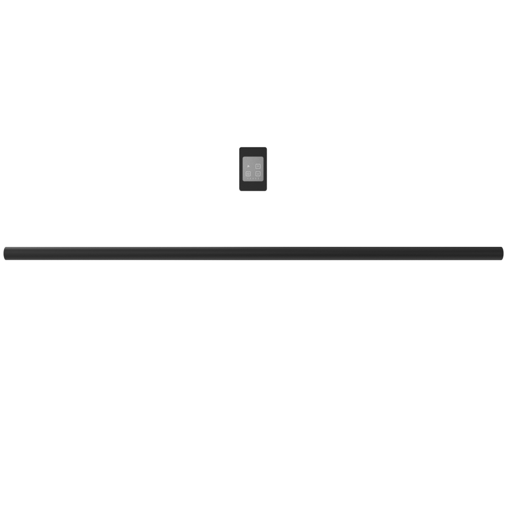 Amba i59RO.MB Amba Modello i Round 59" Hardwired Single Bar in Matte Black - i59RO.MB