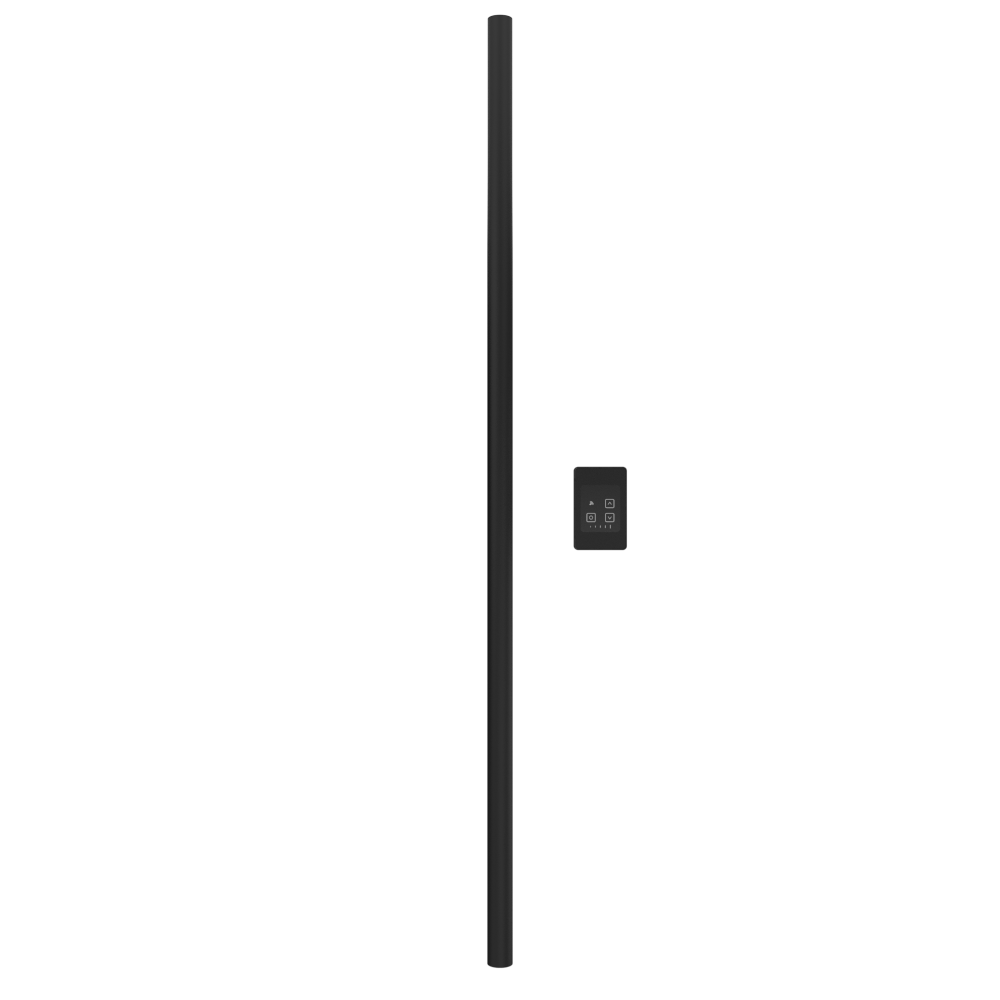 Amba i59RO.MB Amba Modello i Round 59" Hardwired Single Bar in Matte Black - i59RO.MB