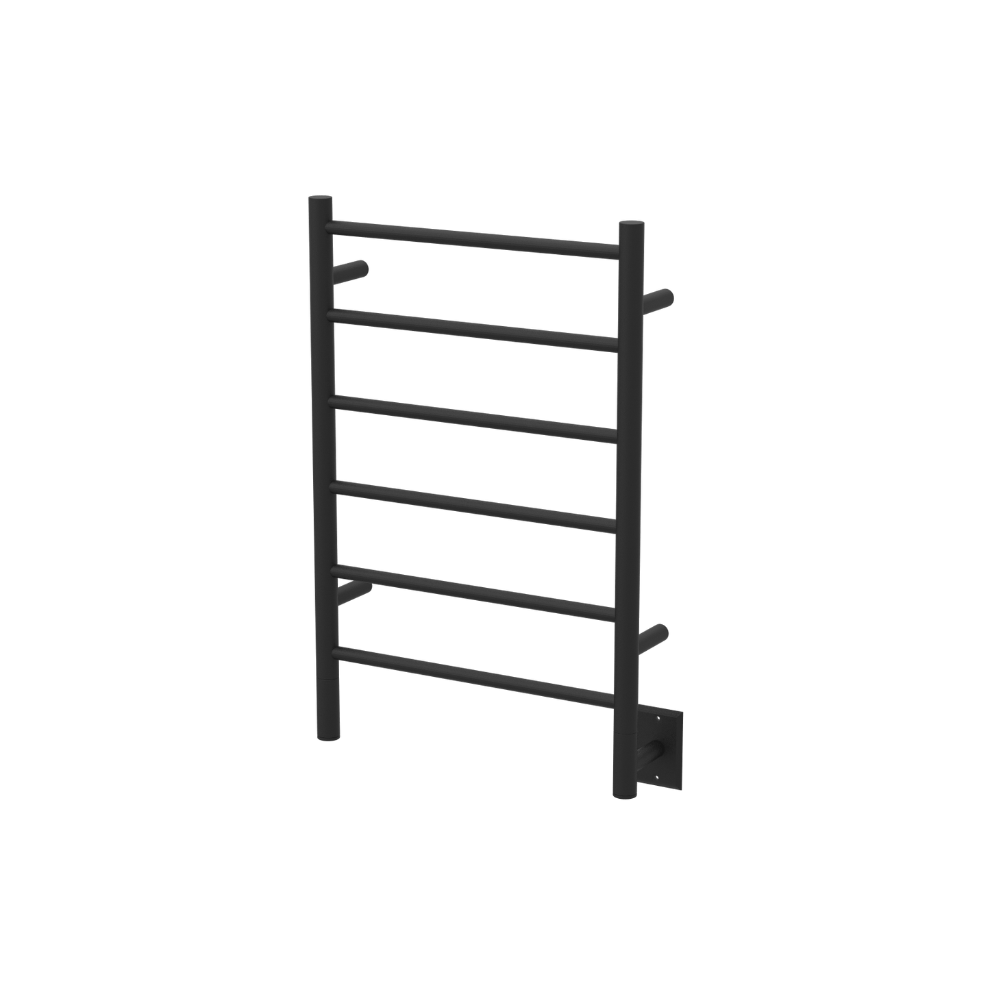 Amba JSMB Amba Jeeves Model J Straight 6 Bar Hardwired Drying Rack in Matte Black - JSMB