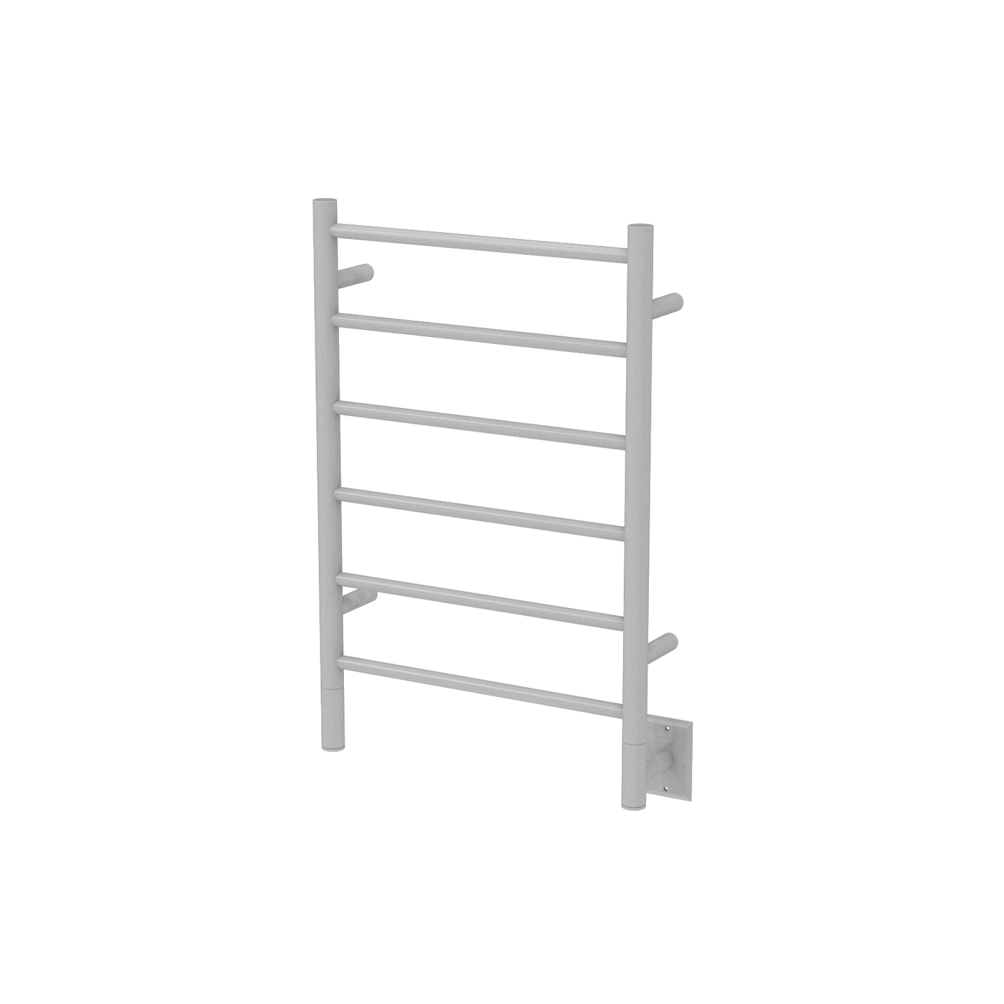Amba JSW Amba Jeeves Model J Straight 6 Bar Hardwired Drying Rack in White - JSW