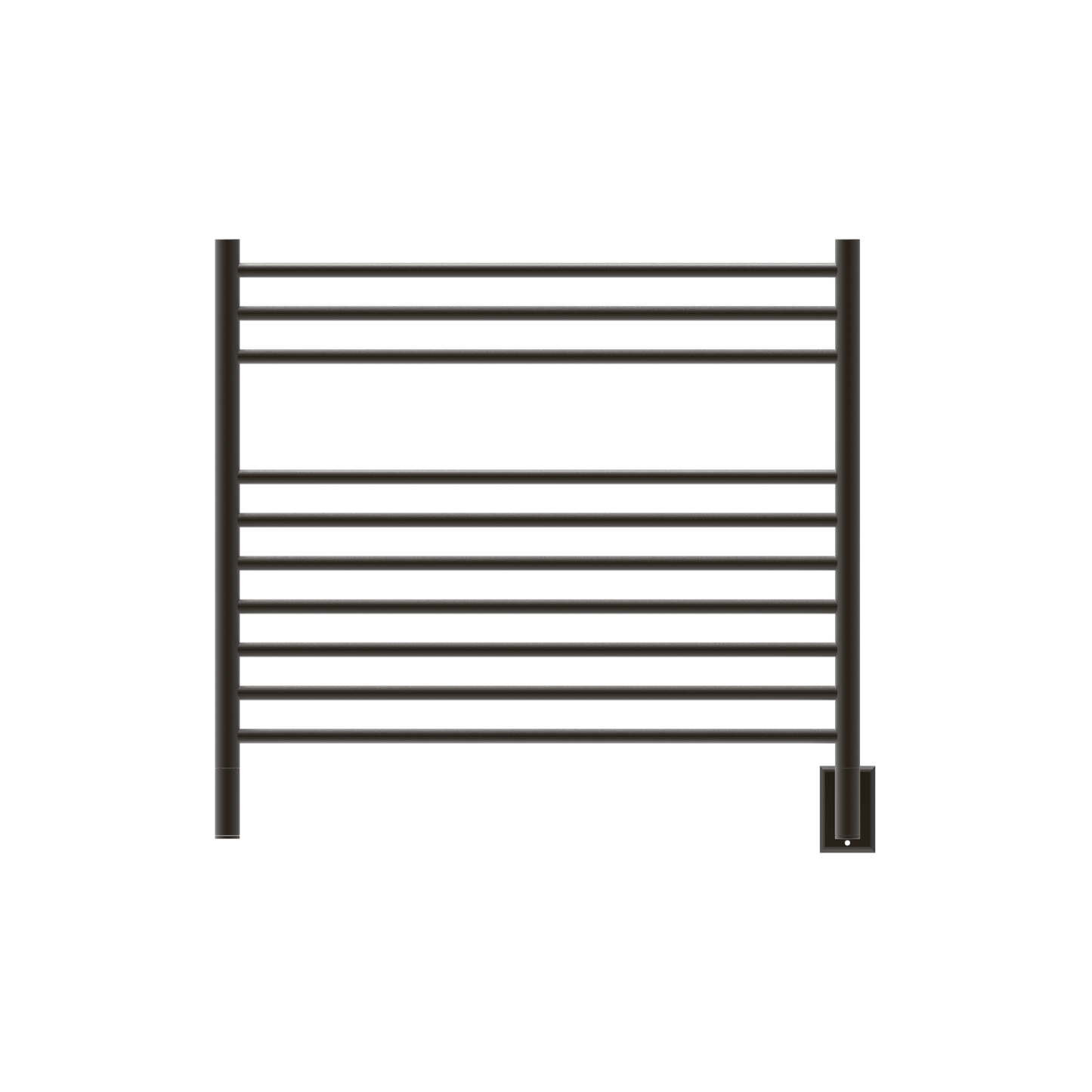 Amba KSO Amba Jeeves Model K Straight 10 Bar Hardwired Towel Warmer in Oil Rubbed Bronze - KSO