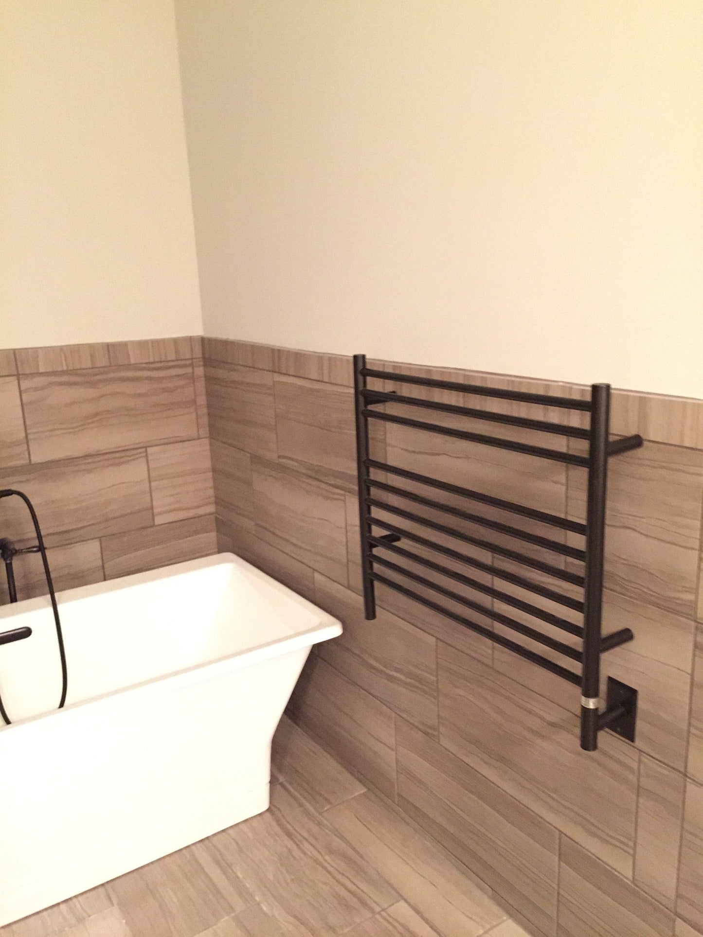 Amba KSO Amba Jeeves Model K Straight 10 Bar Hardwired Towel Warmer in Oil Rubbed Bronze - KSO