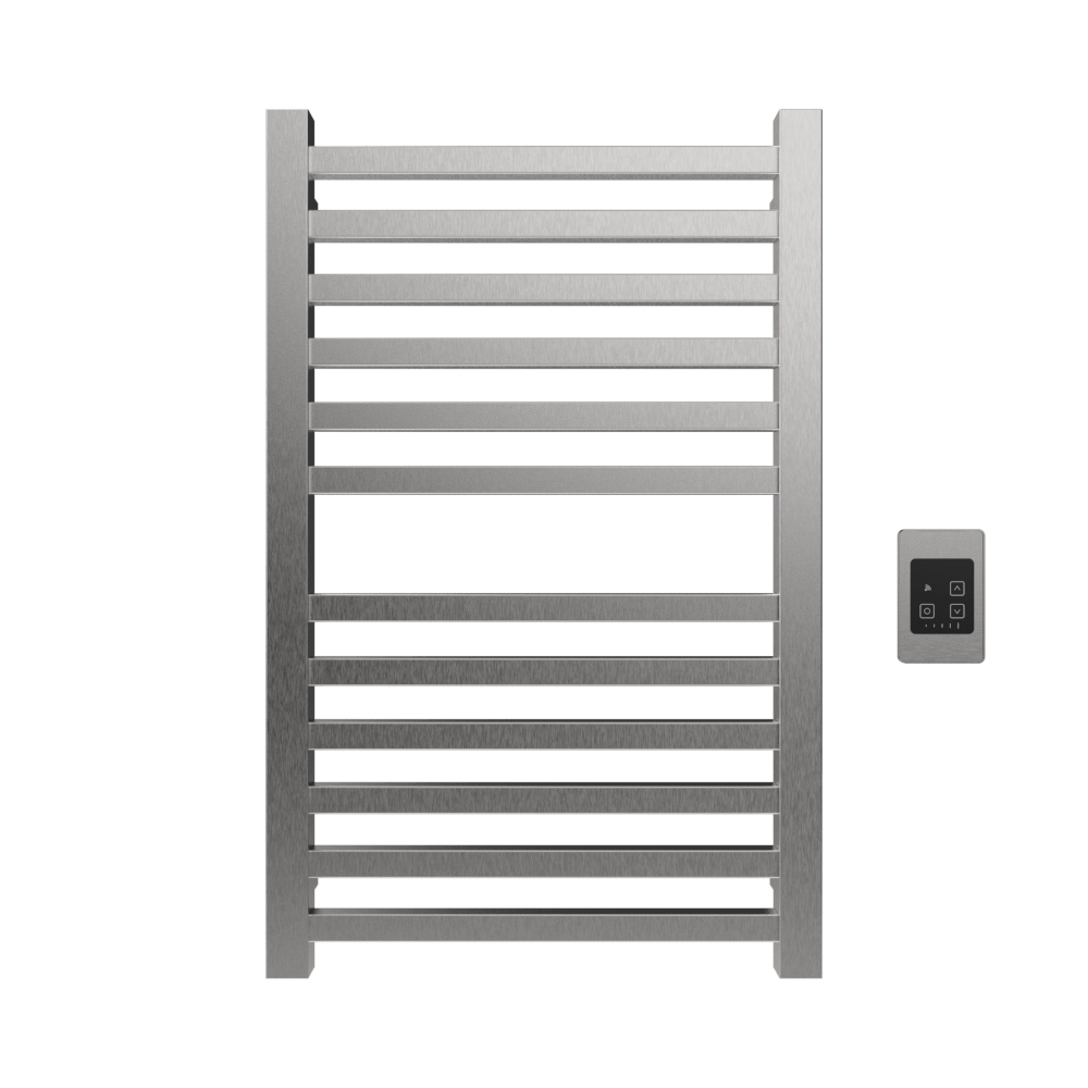 Amba Q2132B.2 Amba Quadro Q2132 Hardwired Towel Warmer in Brushed - Q2132B.2