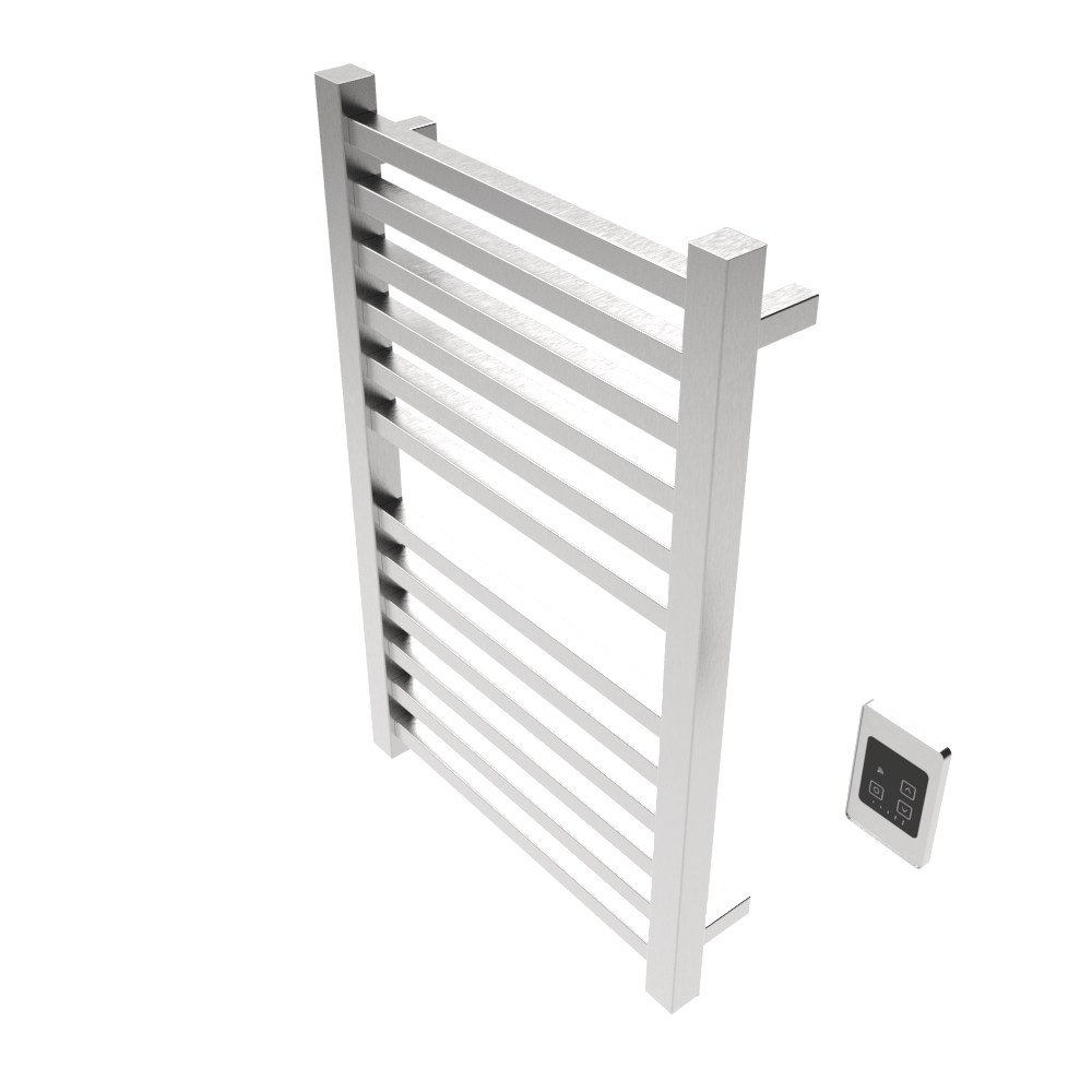 Amba Q2132B.2 Amba Quadro Q2132 Hardwired Towel Warmer in Brushed - Q2132B.2