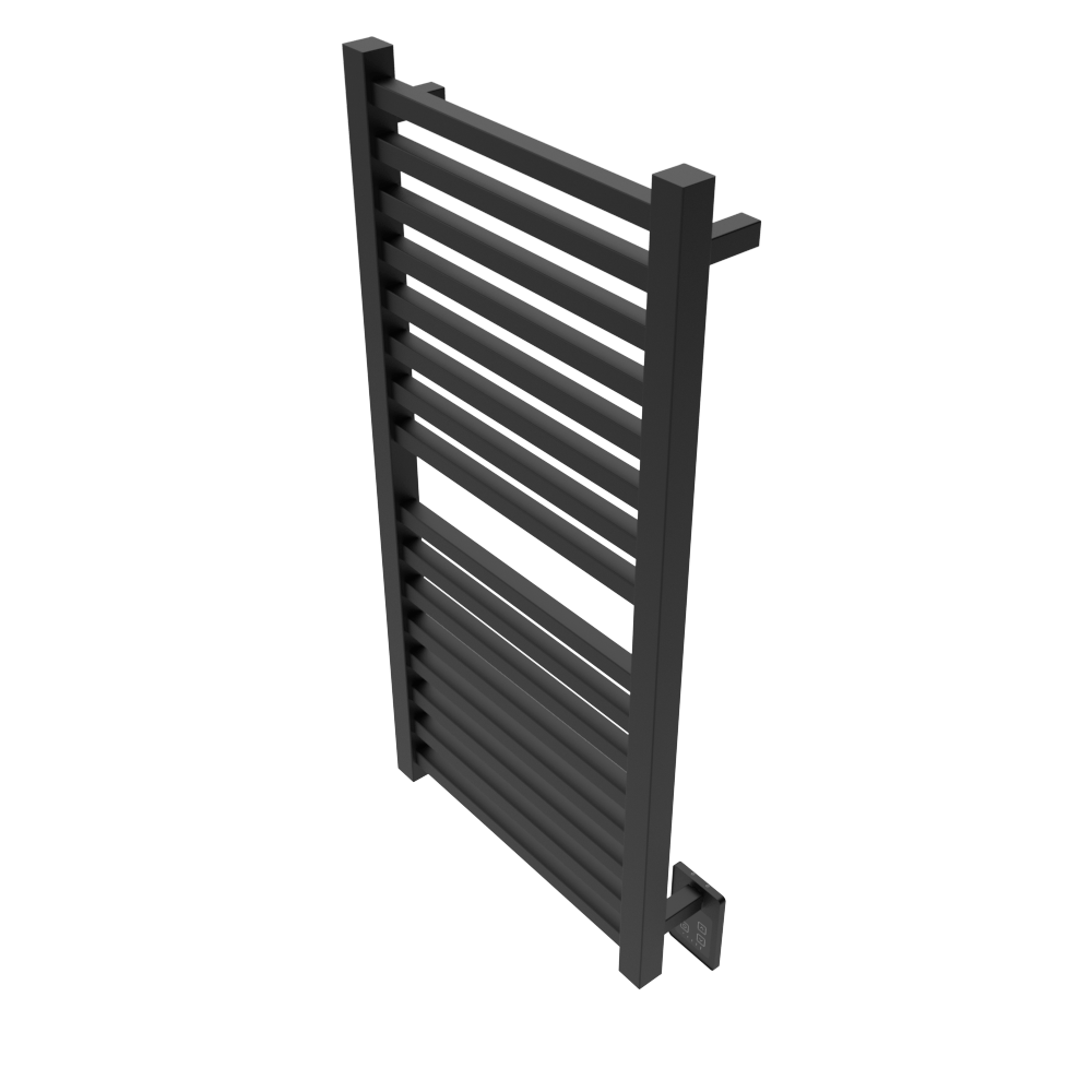 Amba Q2142MB.2 Amba Quadro Q2142 Hardwired Towel Warmer in Matte Black - Q2142MB.2