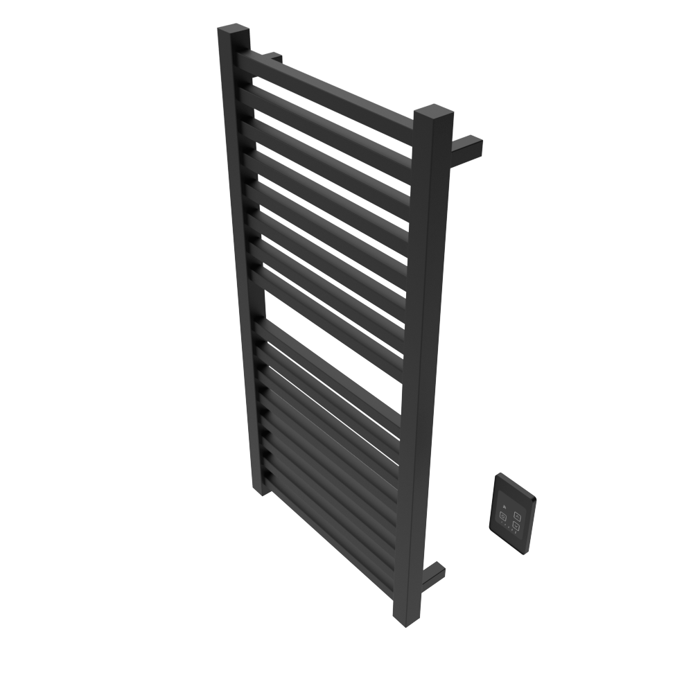 Amba Q2142MB.2 Amba Quadro Q2142 Hardwired Towel Warmer in Matte Black - Q2142MB.2