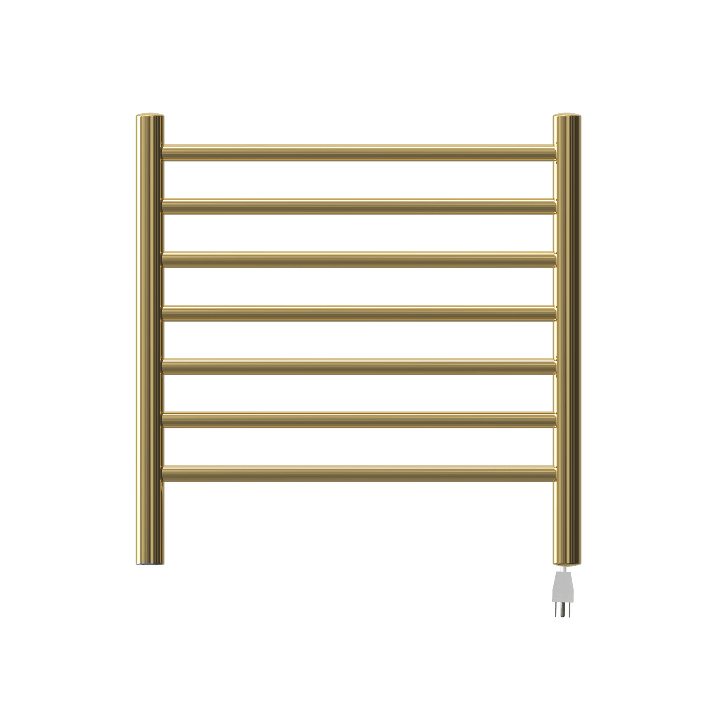 Amba RWHS-SPG Amba Radiant Small Hardwired + Plug-in Combo 7 Bar Towel Warmer in Polished Gold - RWHS-SPG