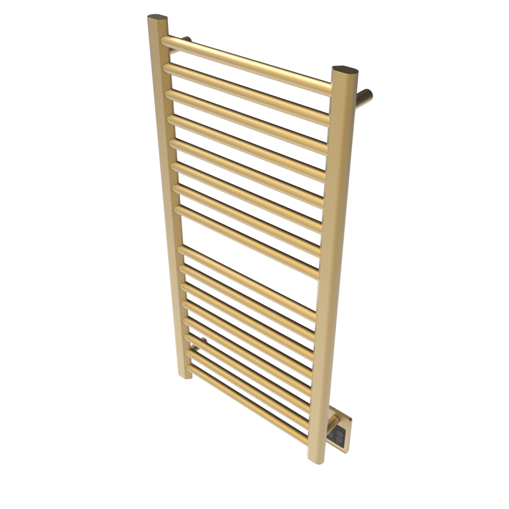Amba S2142SB.2 Amba Sirio S2142 Hardwired Towel Warmer in Satin Brass - S2142SB.2