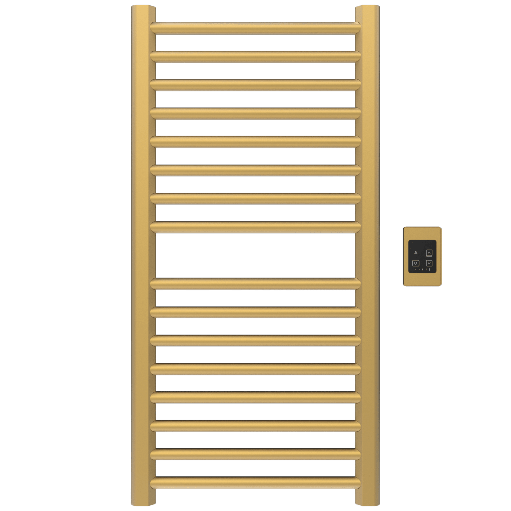 Amba S2142SB.2 Amba Sirio S2142 Hardwired Towel Warmer in Satin Brass - S2142SB.2