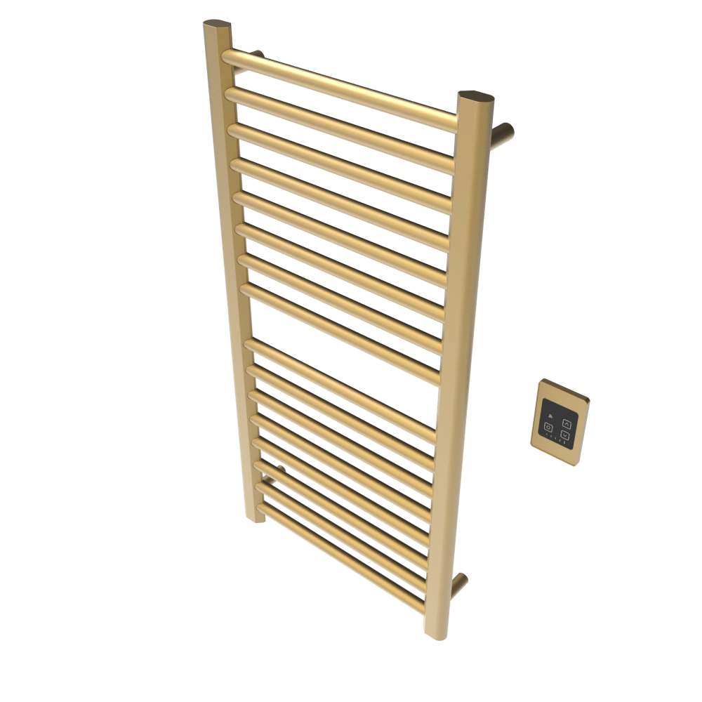 Amba S2142SB.2 Amba Sirio S2142 Hardwired Towel Warmer in Satin Brass - S2142SB.2