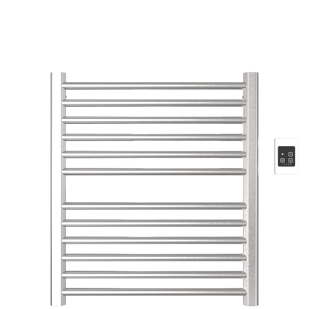 Amba S2932B.2 Amba Sirio S2932 Hardwired Towel Warmer in Brushed - S2932B.2