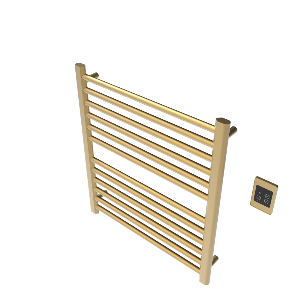 Amba S2932SB.2 Amba Sirio S2932 Hardwired Towel Warmer in Satin Brass - S2932SB.2