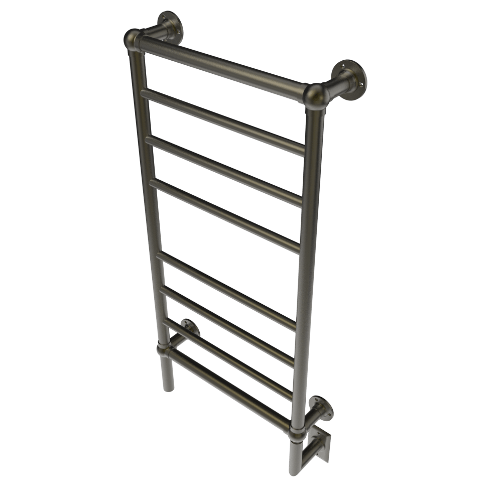 Amba T-2040BB Amba Traditional Model T-2040 8 Bar Hardwired Towel Warmer in Brushed Bronze - T-2040BB