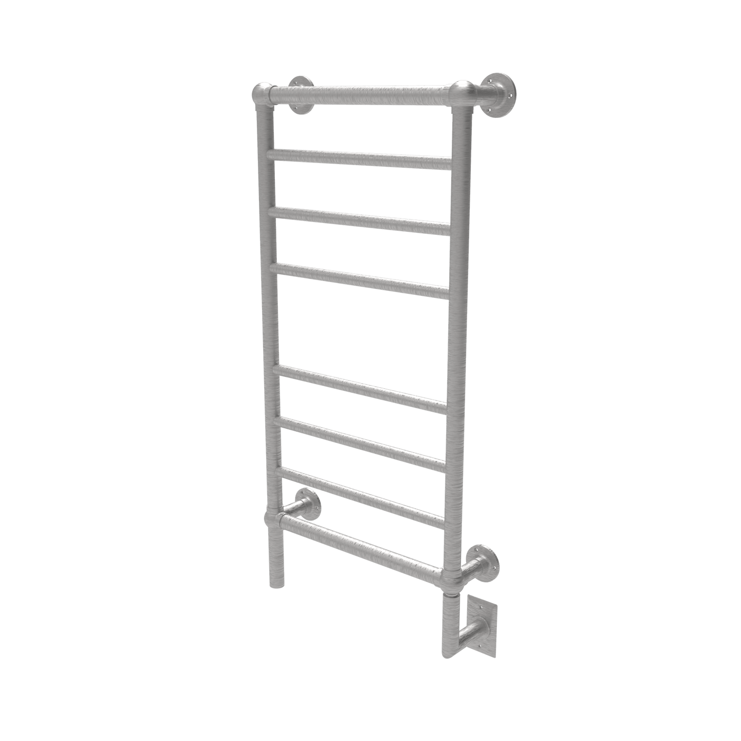Amba T-2040BN Amba Traditional Model T-2040 8 Bar Hardwired Towel Warmer in Brushed Nickel - T-2040BN