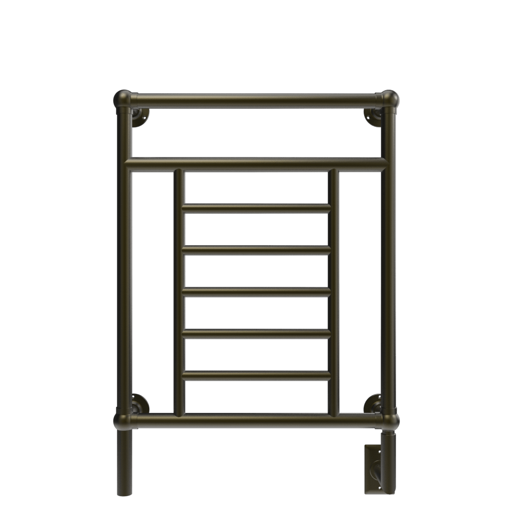 Amba T-2536BB Amba Traditional Model T-2536 8 Bar Hardwired Towel Warmer in Brushed Bronze - T-2536BB