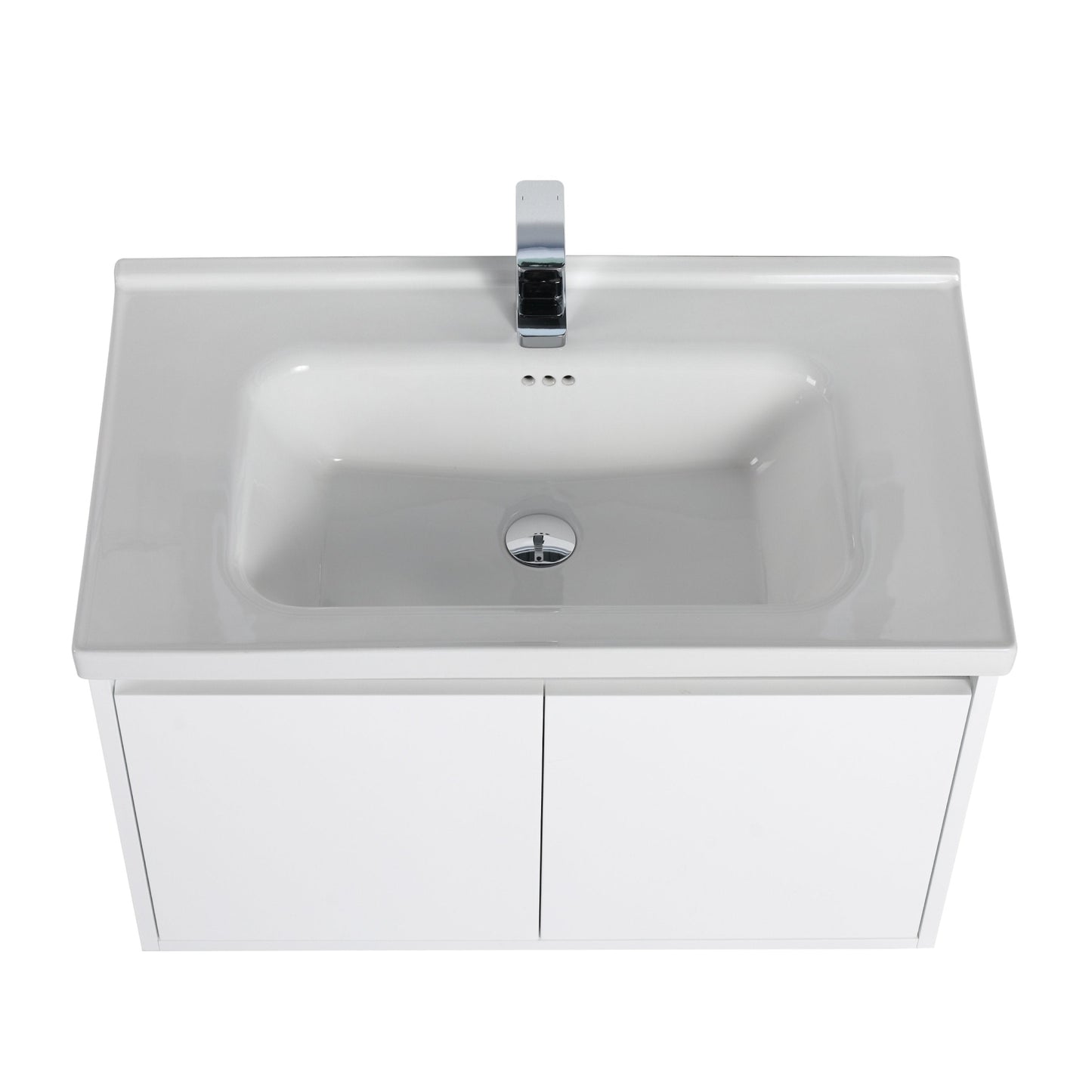 Blossom V8035 32 01 C Blossom Bern 32″ Vanity With Ceramic Basin - Glossy White V8035 32 01 C