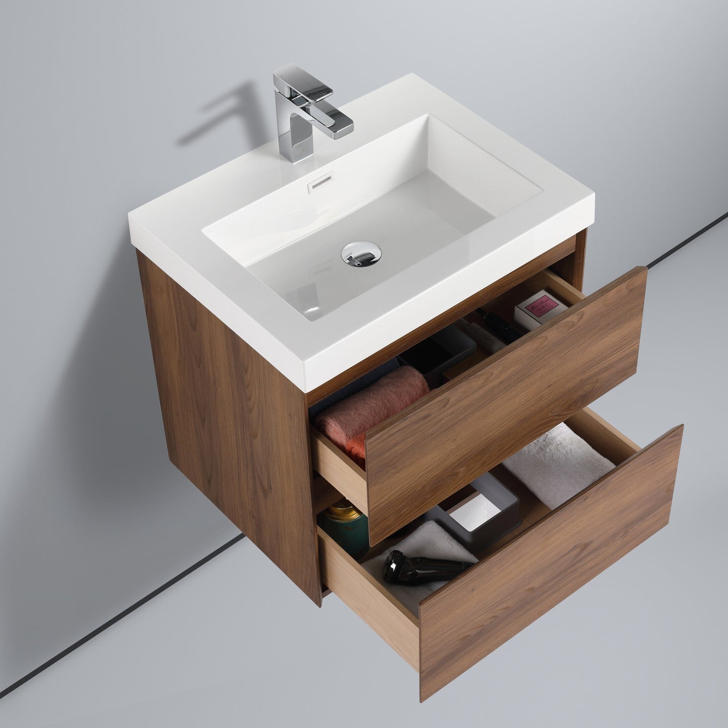 Blossom V8036 24 11 Blossom Assisi 24″ Vanity - Brown Walnut V8036 24 11