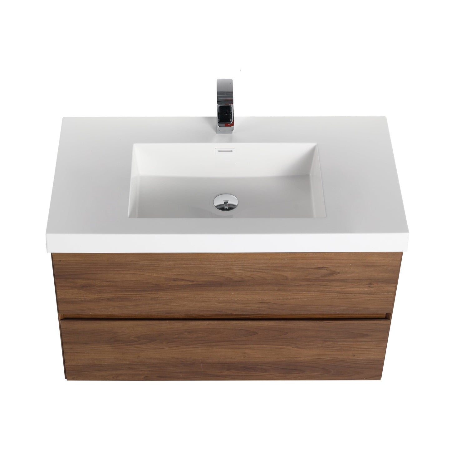Blossom V8036 36 11 Blossom Assisi 36″ Vanity - Brown Walnut V8036 36 11