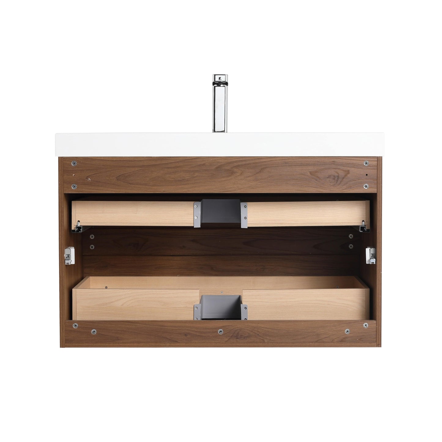 Blossom V8036 36 11 Blossom Assisi 36″ Vanity - Brown Walnut V8036 36 11