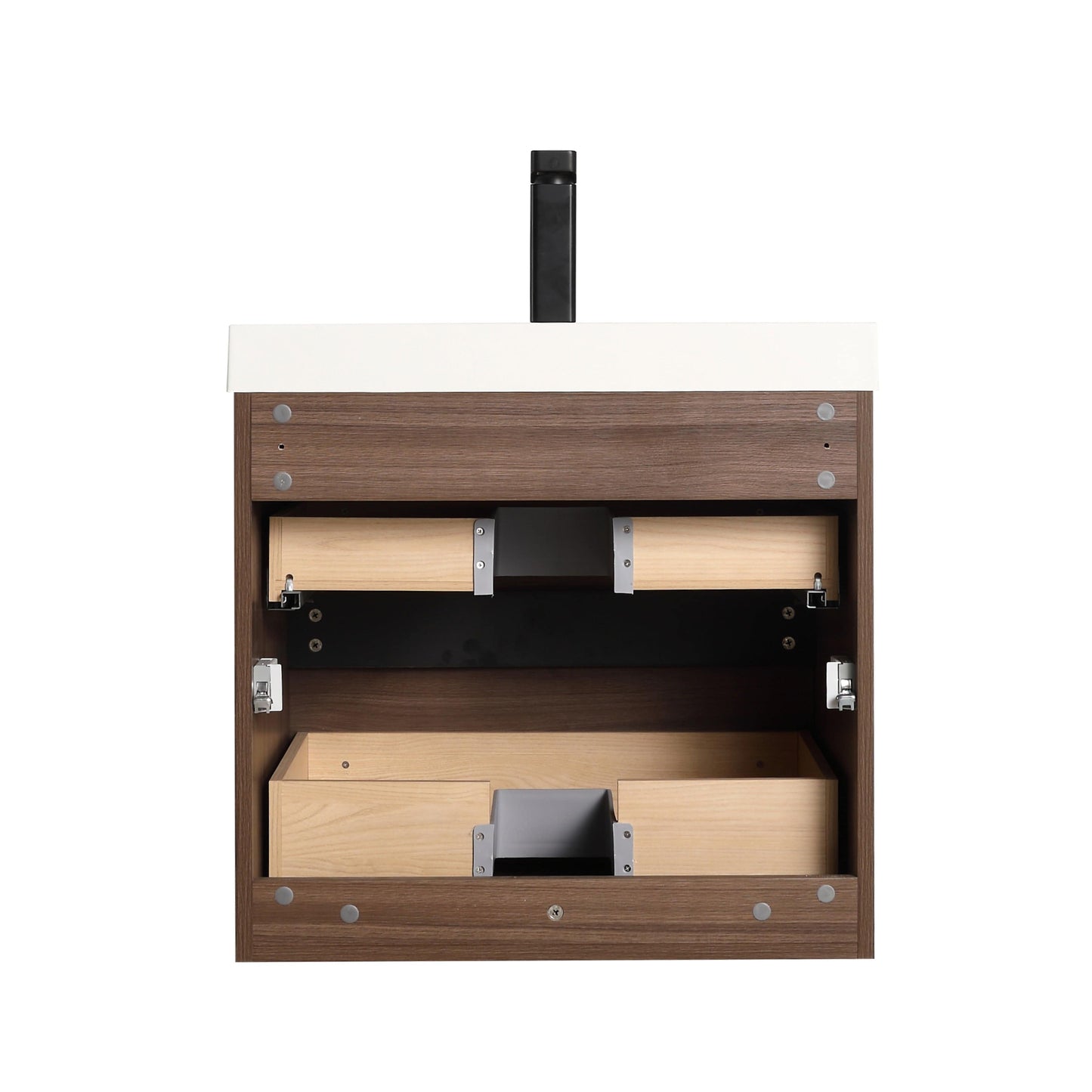 Blossom V8040 24 20 Blossom Annecy 24″ Vanity - Dark Walnut Strip V8040 24 20