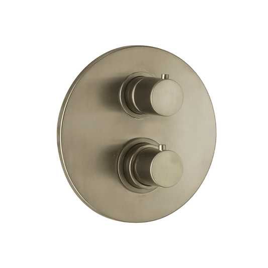 Latoscana 78PW691 LaToscana 78PW691 ELBA Thermostatic Tub and Shower Set TRIM in Brushed Nickel