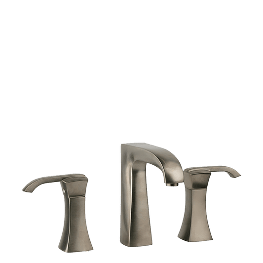 Latoscana 89PW214 LaToscana 89PW214 LADY Widespread Lavatory Faucet with Lever Handles in Brushed Nickel