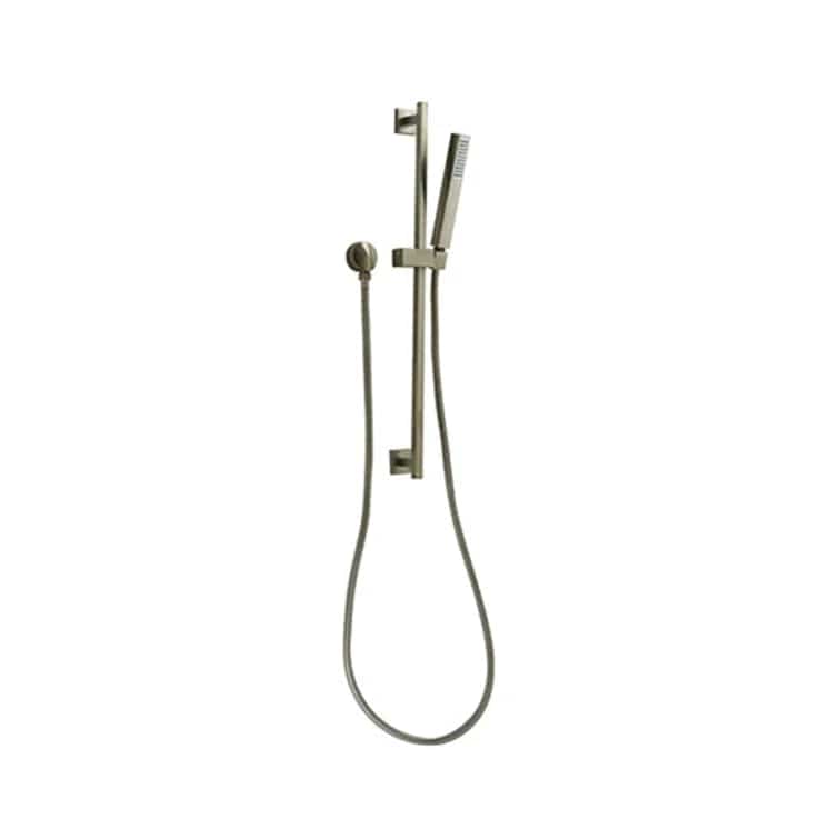 Latoscana QUPW129 LaToscana QUPW129 QUADRO Slide Bar Kit in Brushed Nickel