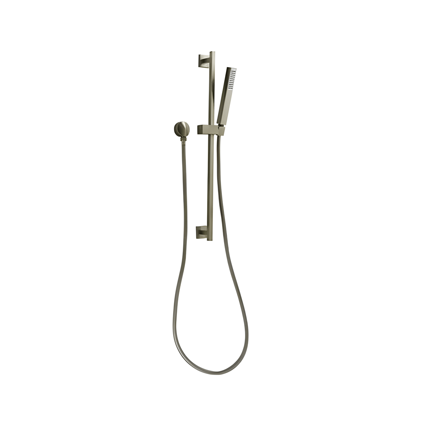 Latoscana QUPW129 LaToscana QUPW129 QUADRO Slide Bar Kit in Brushed Nickel
