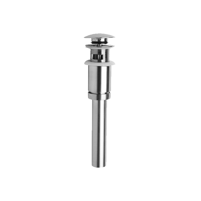 Latoscana RDCR945 LaToscana RDCR945 Round Push Down Pop-Up Drain in Polished Chrome