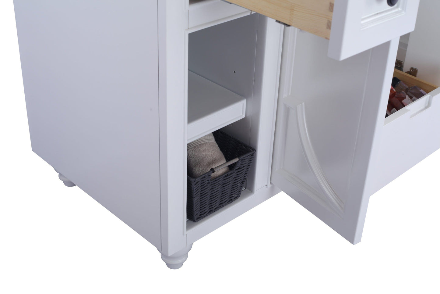 Laviva 313613-48W Laviva Odyssey 48" White Bathroom Vanity Cabinet 313613-48W