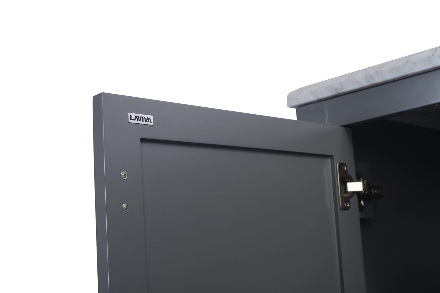 Laviva 313ANG-36G Laviva Wilson 36" Gray Bathroom Vanity Cabinet 313ANG-36G