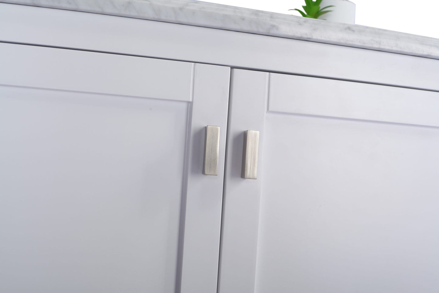 Laviva 313ANG-36W Laviva Wilson 36" White Bathroom Vanity Cabinet 313ANG-36W