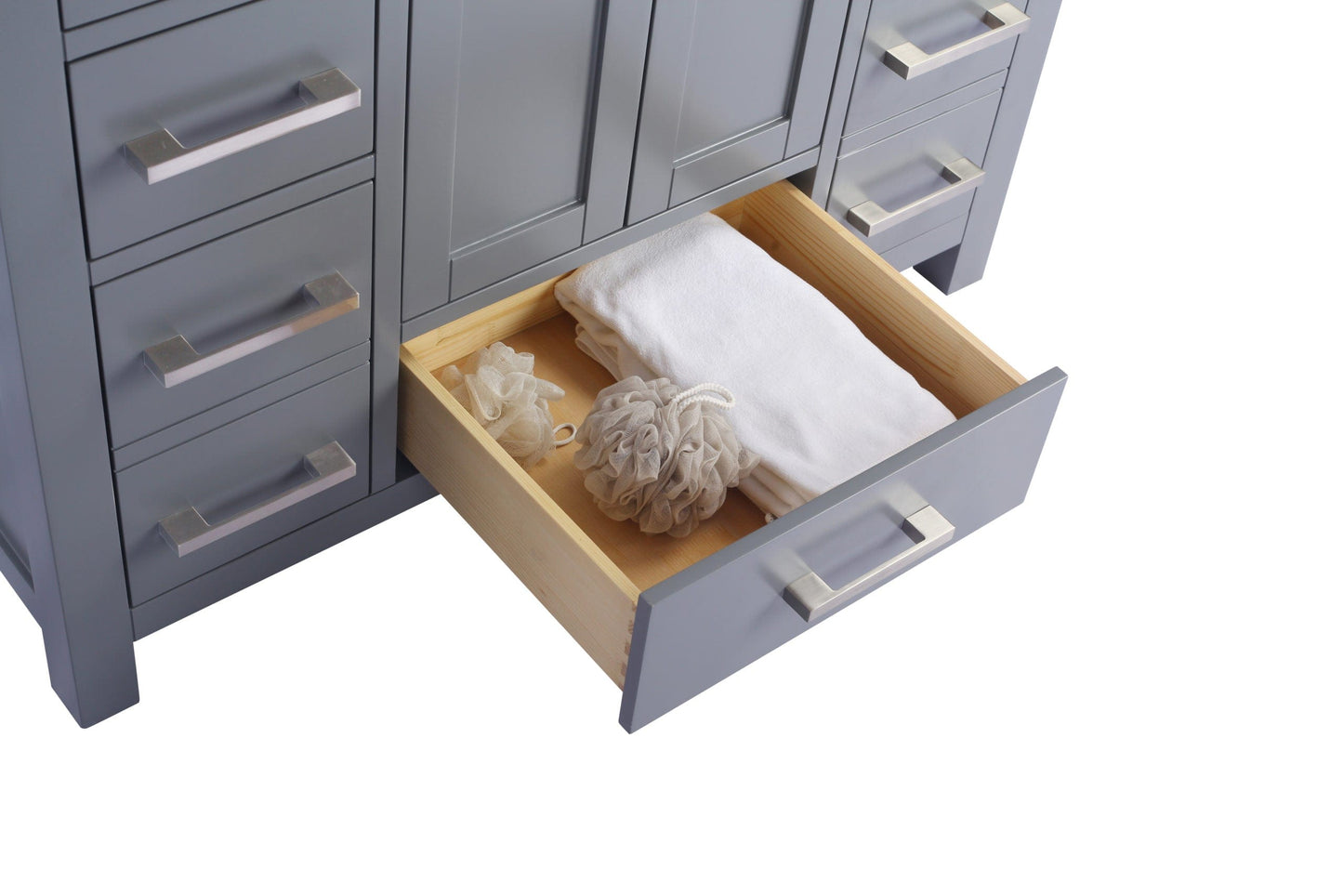 Laviva 313ANG-42G Laviva Wilson 42" Gray Bathroom Vanity Cabinet 313ANG-42G