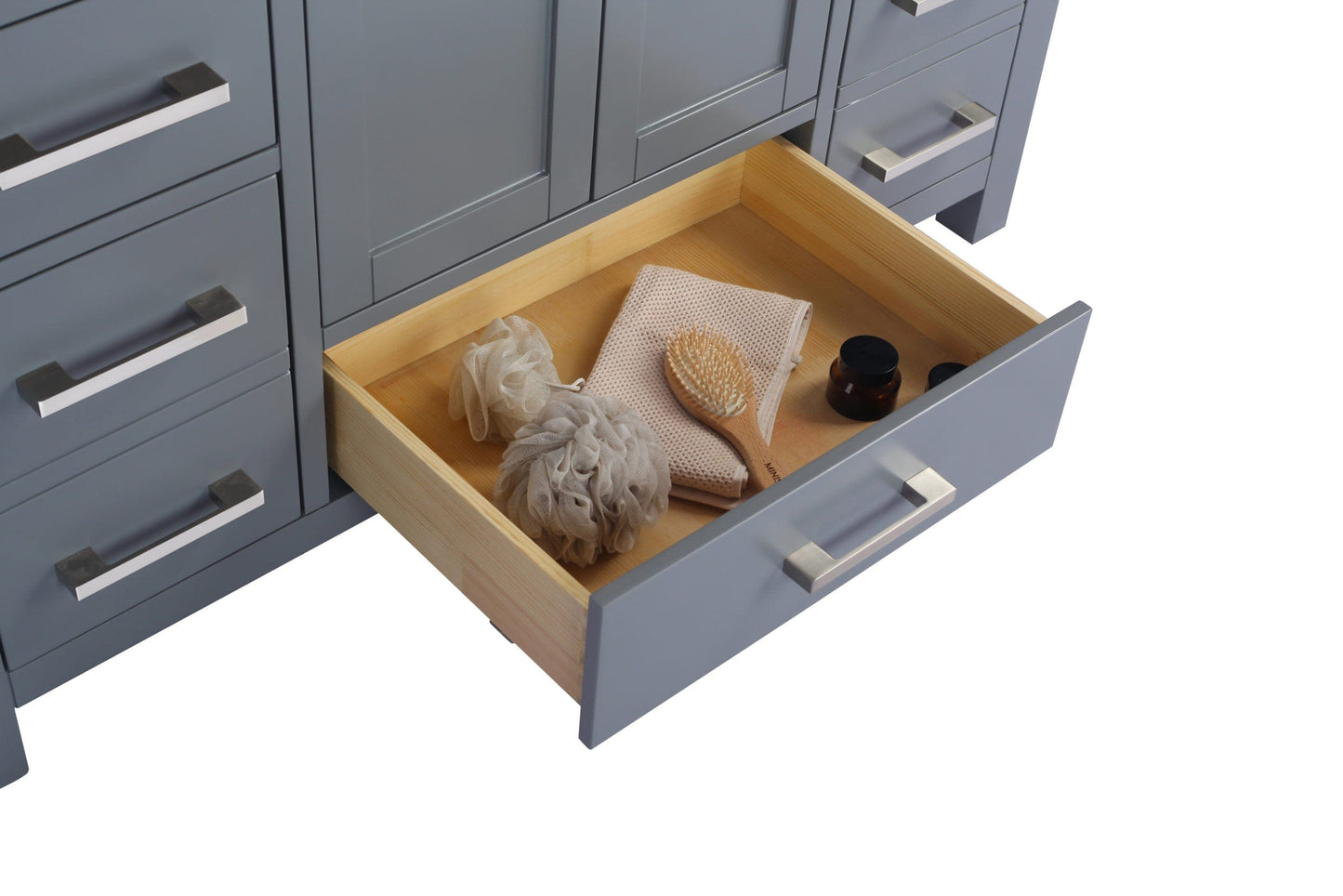 Laviva 313ANG-48G Laviva Wilson 48" Gray Bathroom Vanity Cabinet 313ANG-48G