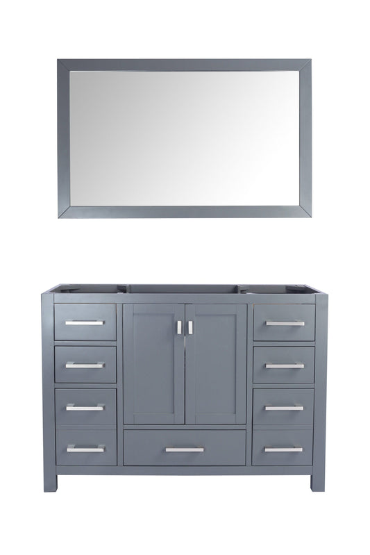Laviva 313ANG-48G Laviva Wilson 48" Gray Bathroom Vanity Cabinet 313ANG-48G
