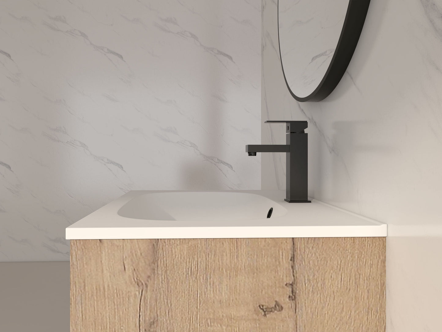 Legion Furniture WC2302-24 Legion Furniture WC2302-24 24" Sink Vanity, Plywood, SMC Top, No Faucet