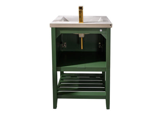 Legion Furniture WLF9024-VG Legion Furniture WLF9024-VG 24" KD Vogue Green Sink Vanity