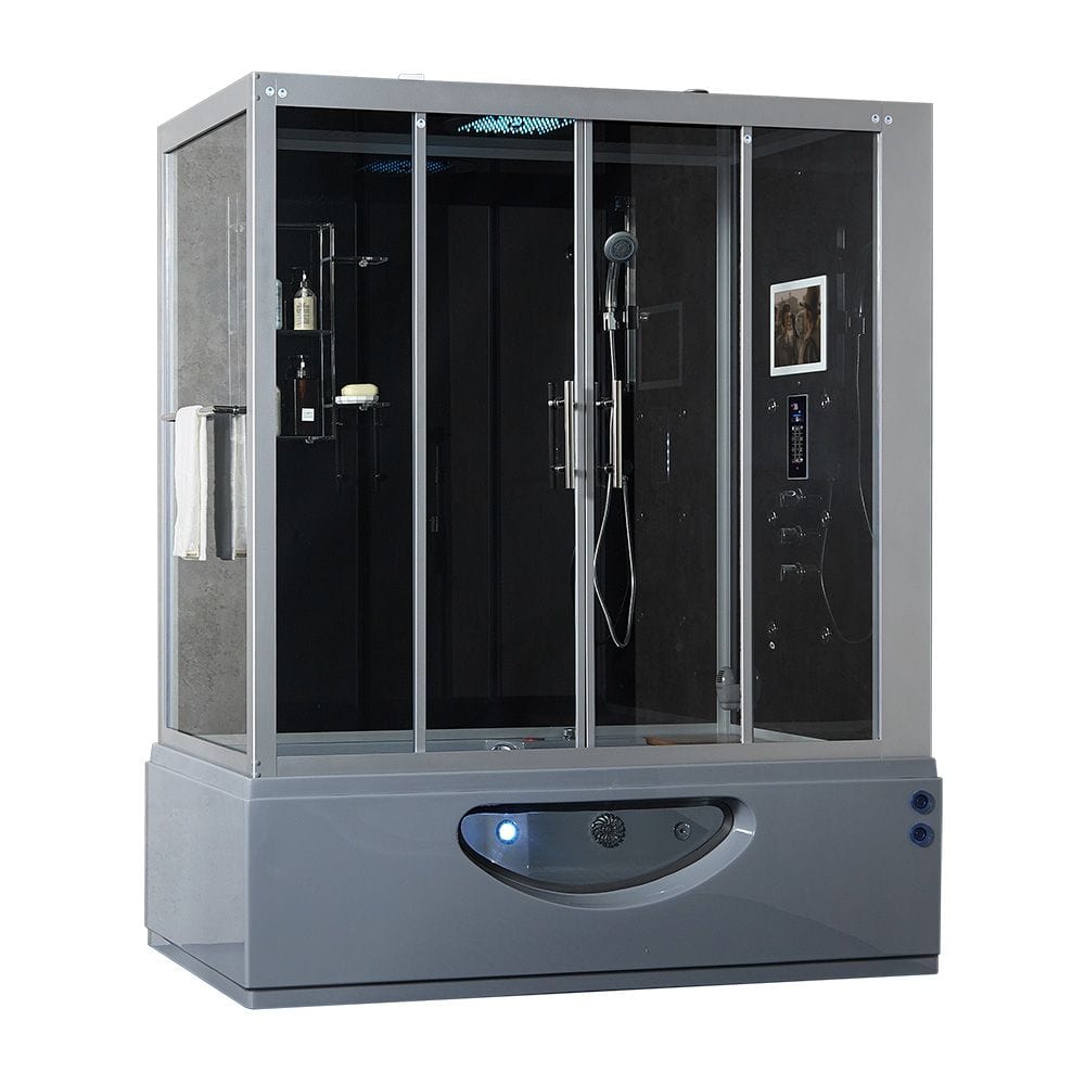 Maya Bath MB-107 Catania - Gray - Right (107)