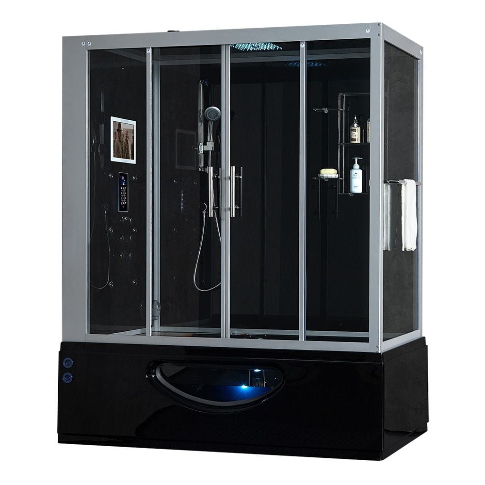 Maya Bath MB-110 Catania - Black - Left (110)
